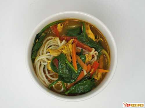 Chicken Thukpa (Himalayan  Chicken Noodle Soup)