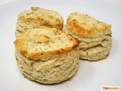 Dill and Cream Cheese Biscuits