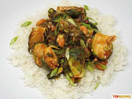 Kung Pao Brussels Sprouts