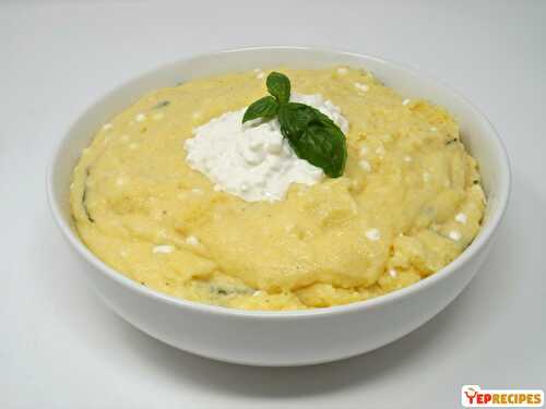 Cottage Cheese Polenta