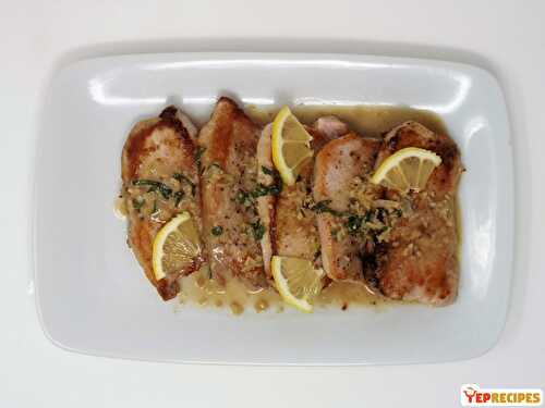 Lemon Garlic Pork Chops
