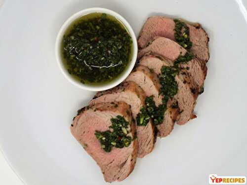 Pork Tenderloin with Chimichurri