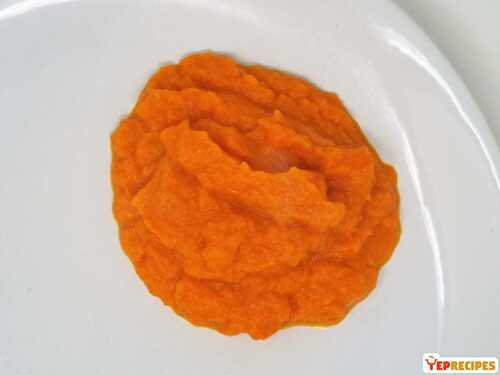 Carrot and Ginger Puree