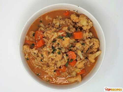 Red Curry Cauliflower