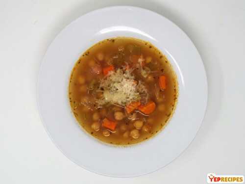 Sicilian Chickpea and Vegetable Soup