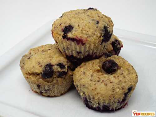 Blueberry Quinoa Muffins