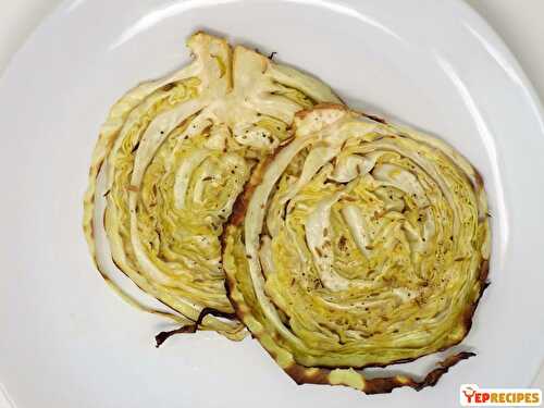 Roasted Cabbage with Fennel