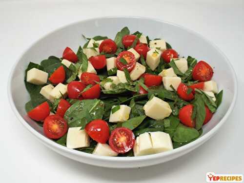 Spinach Caprese Salad