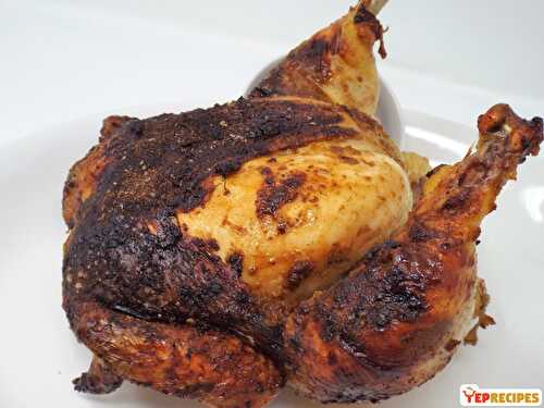 Oven Roasted Soda Can Chicken