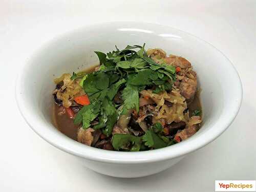 Asian Pork and Cabbage Stew
