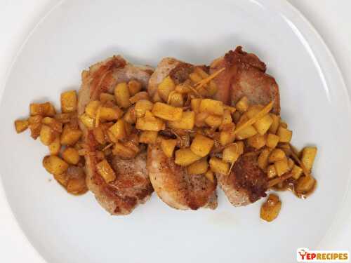 Pork Chops with Apple and Ginger Chutney