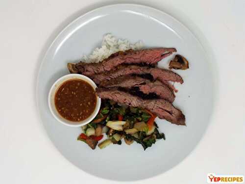 Soy Ginger Flank Steak