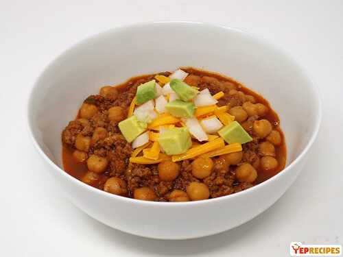 Turkey and Chickpea Chili