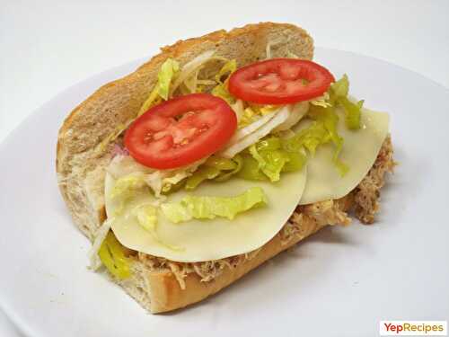 Italian Pulled Chicken Sandwiches