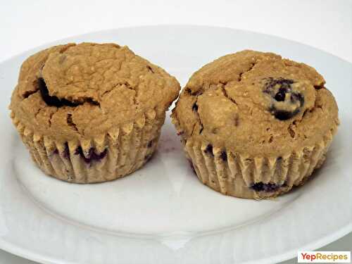 Banana Oat Blueberry Muffins