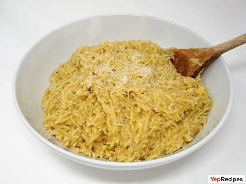 Garlic and Parmesan Orzo