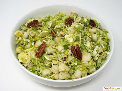 Brussels Sprouts and Pear Salad