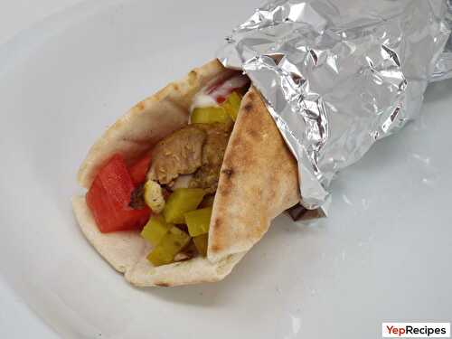 Oven Roasted Chicken Shawarma Wraps