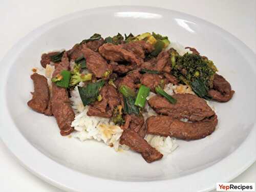 Mongolian Beef and Broccoli