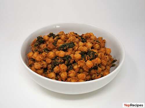 Spanish Chickpea and Spinach Stew
