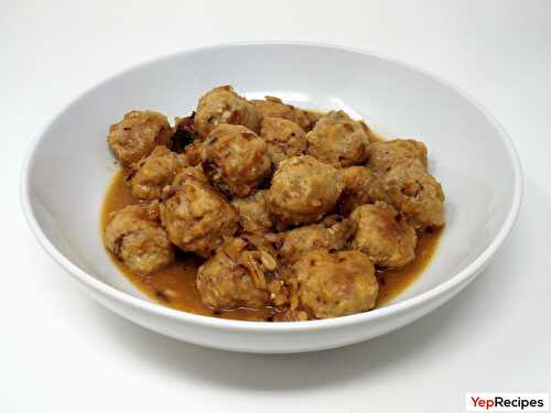 Roman Style Turkey Meatballs