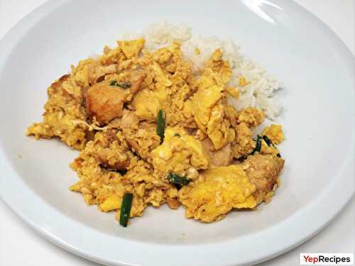 Asian Chicken and Scrambled Eggs
