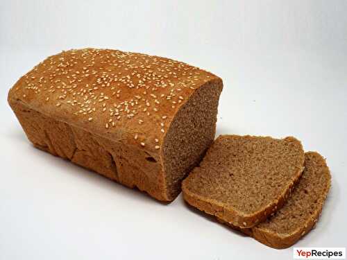 Whole Wheat Sesame Seed Sandwich Bread