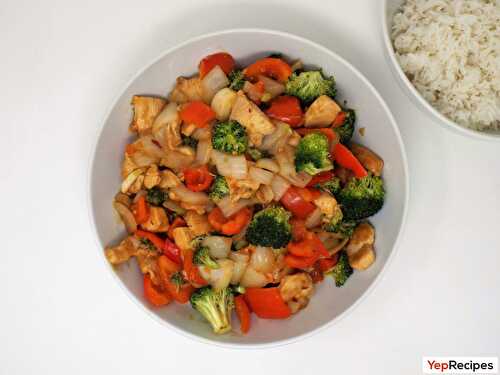 Ginger Chicken and Vegetable Stir-Fry