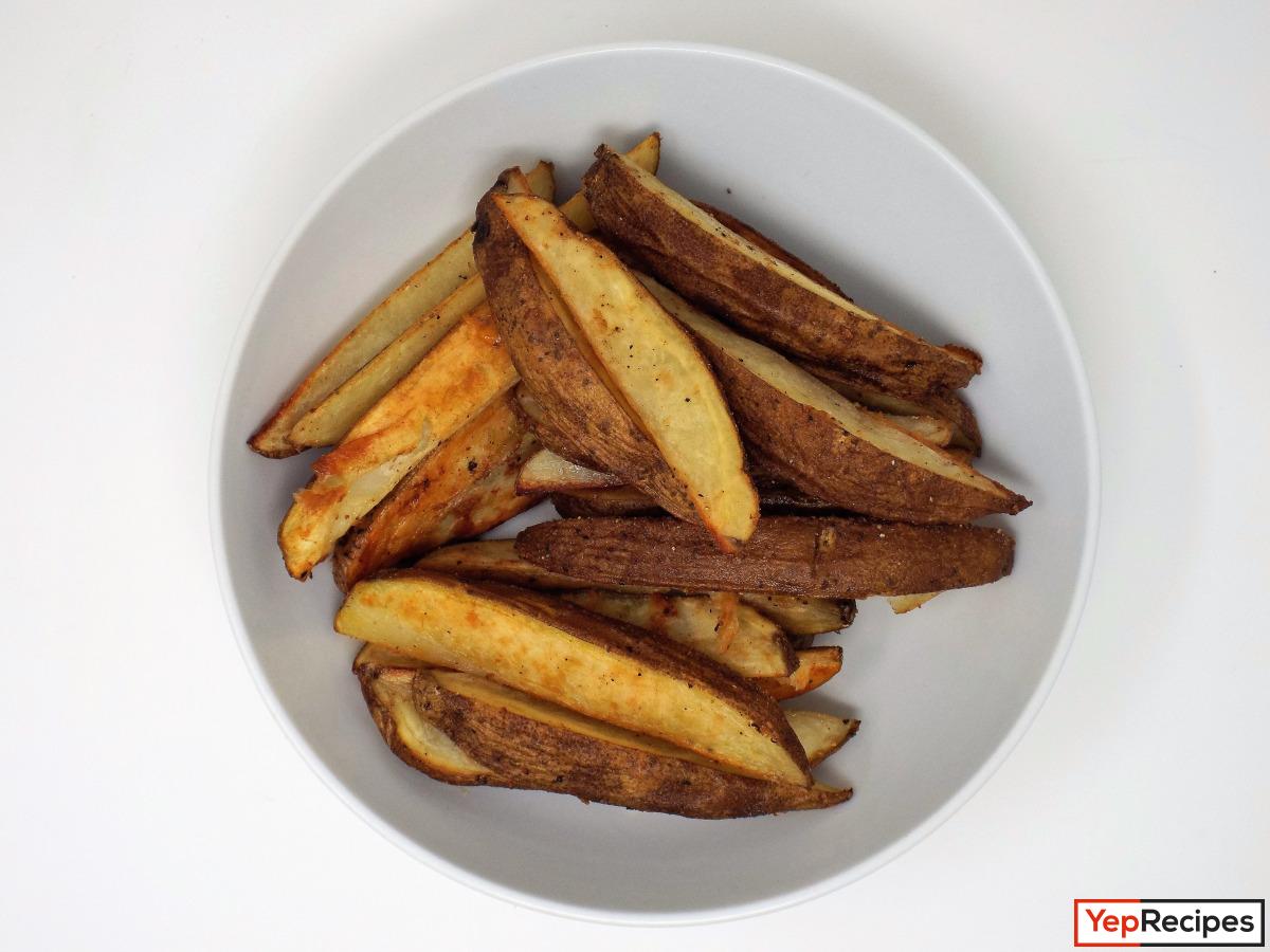 Garlic Baked Potato Wedges