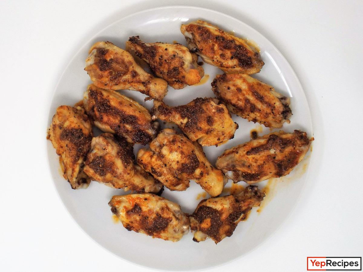 Pastrami Spiced Chicken Wings