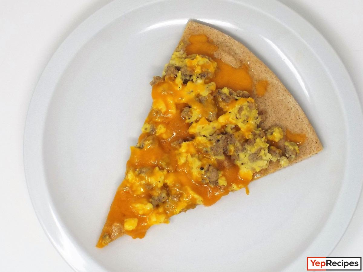 Turkey Sausage and Egg Breakfast Pizza