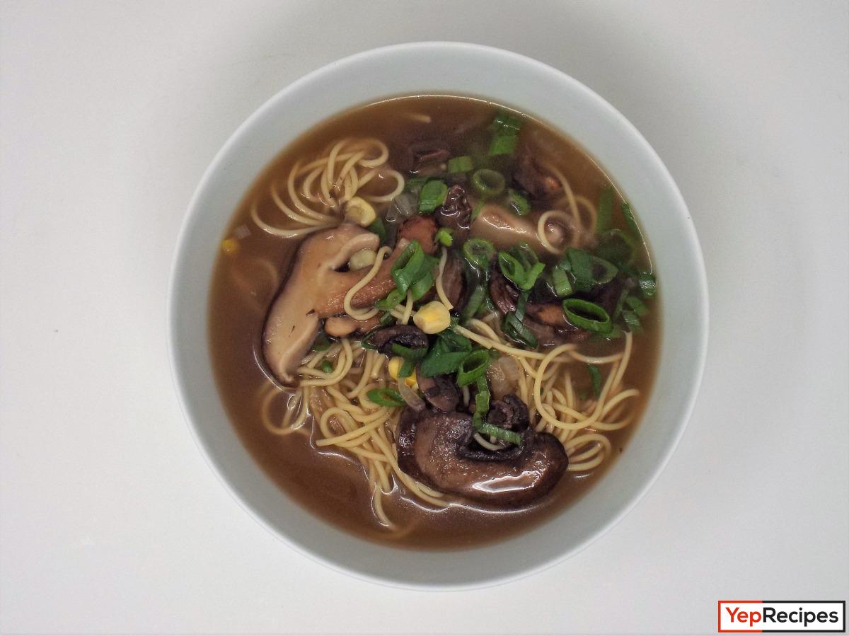 Chinese Mushroom Noodle Soup