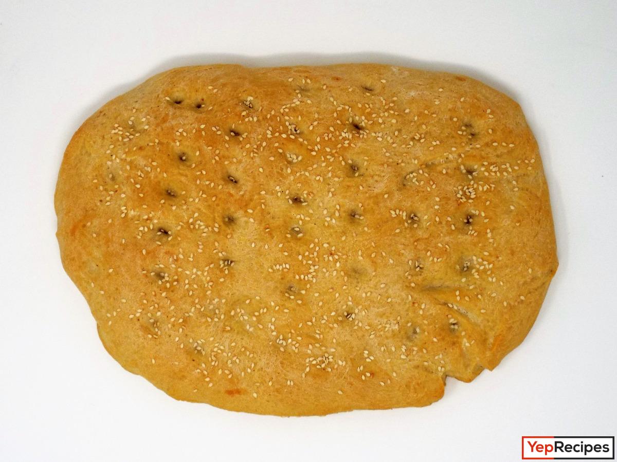 Lagana (Greek Sesame Seed Bread)