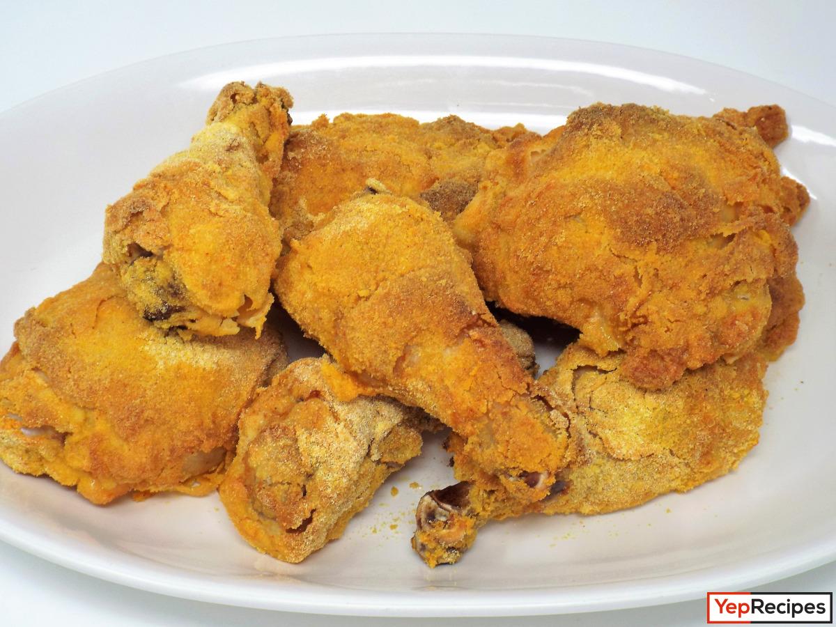 Cornmeal Oven Baked Chicken