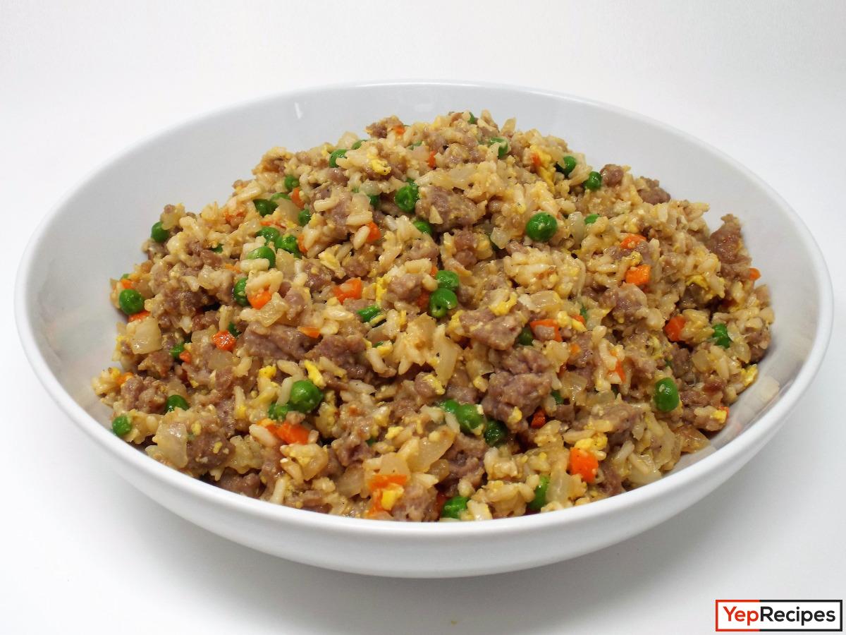 Pork Fried Brown Rice