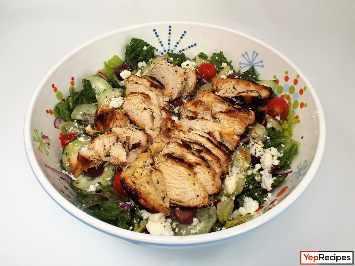 Greek Salad with Chicken