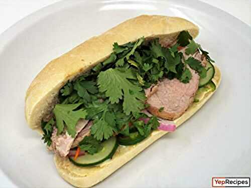 Pork Tenderloin Banh Mi Sandwiches