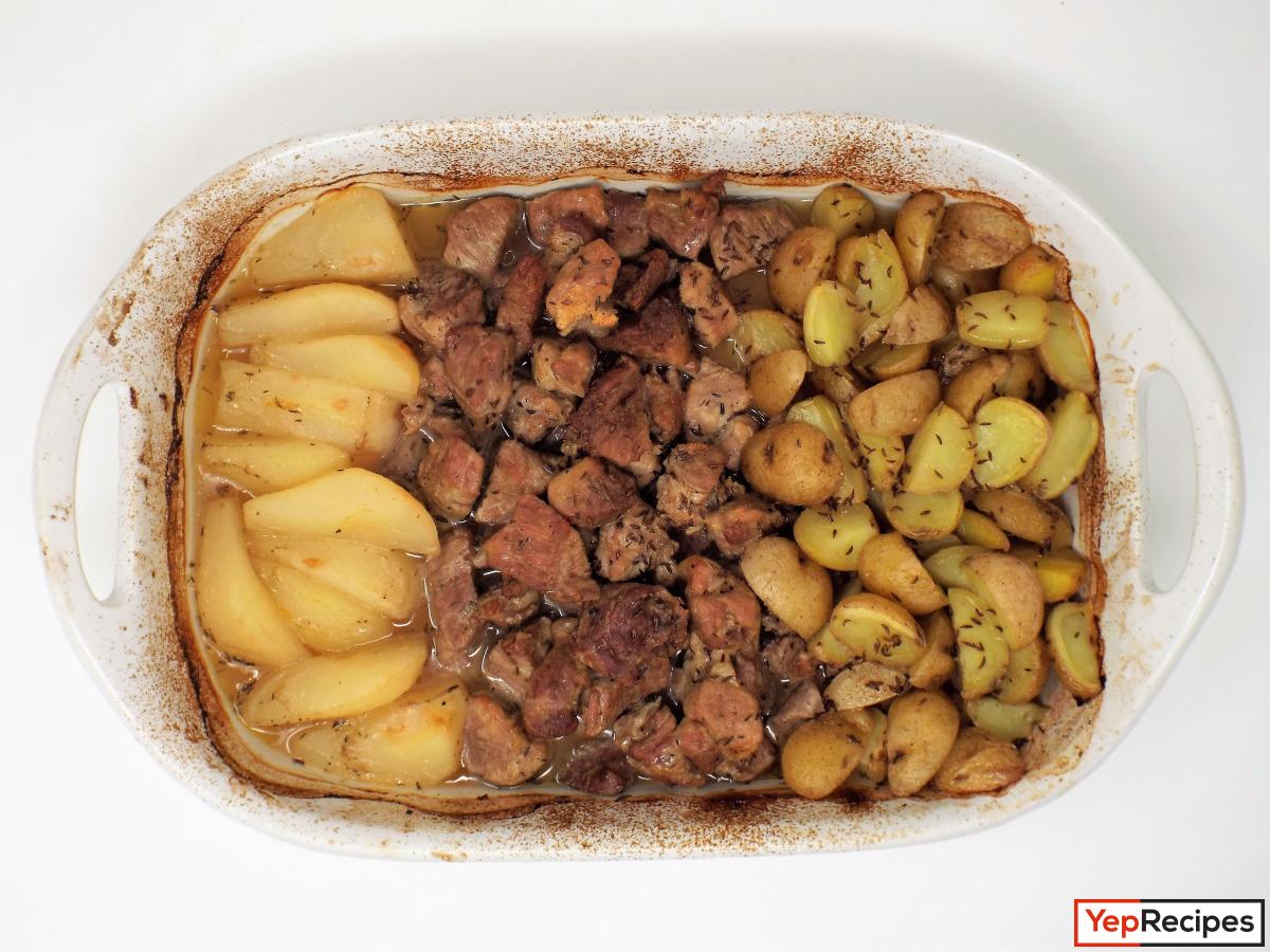 Schusterpfanne (German Pork and Potato Bake)