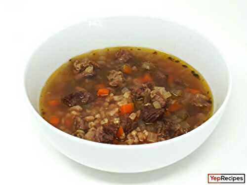 Beef and Farro Soup