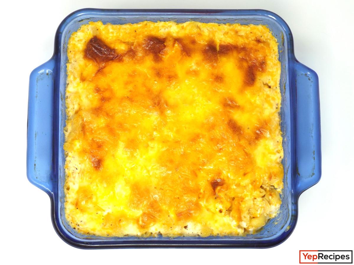 Easy No-Boil Oven Baked Mac and Cheese