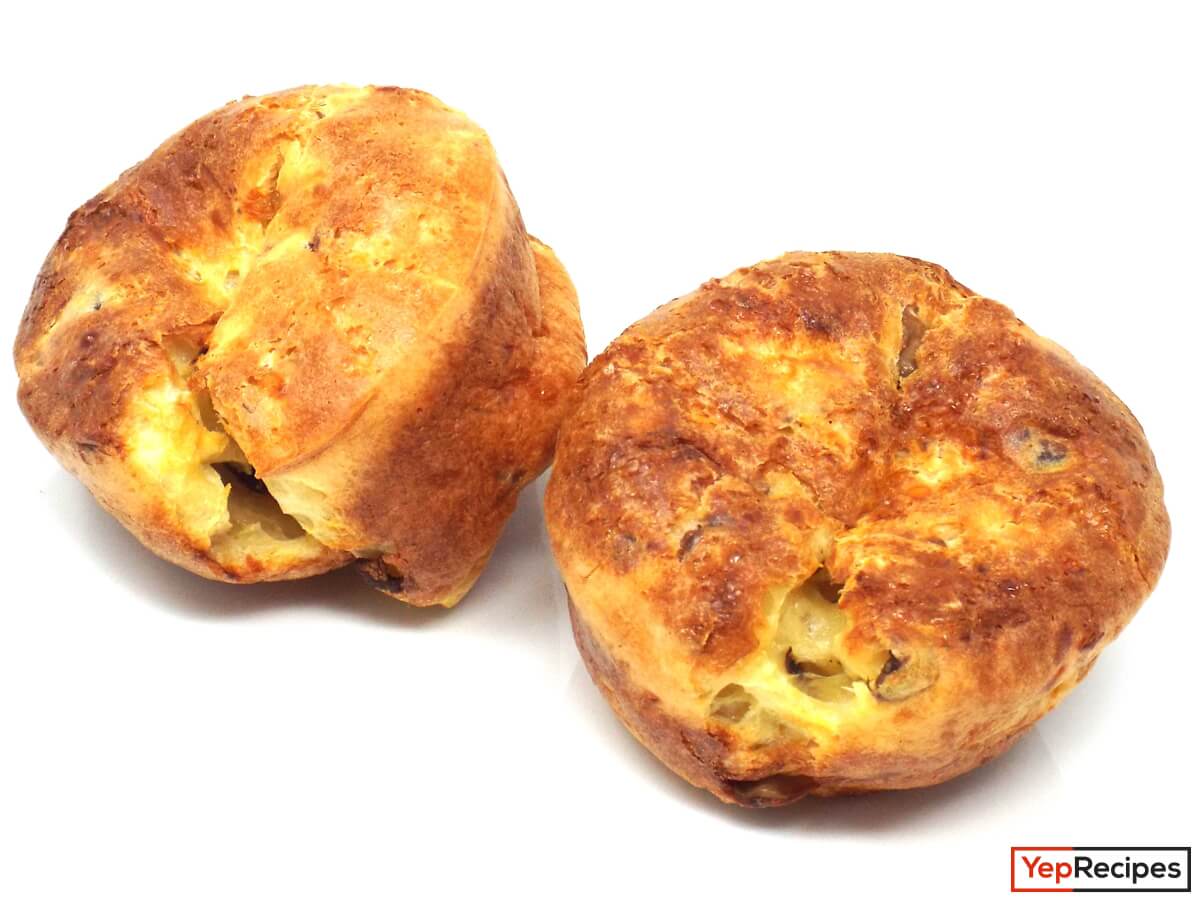 Mushroom and White Cheddar Popovers