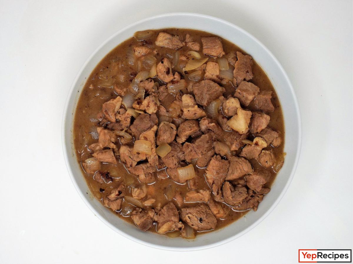 Schweinepfeffer (German Peppered Pork)