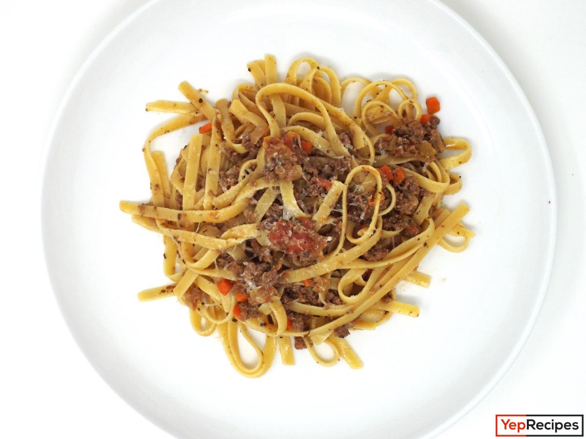 Fettuccine Beef Bolognese