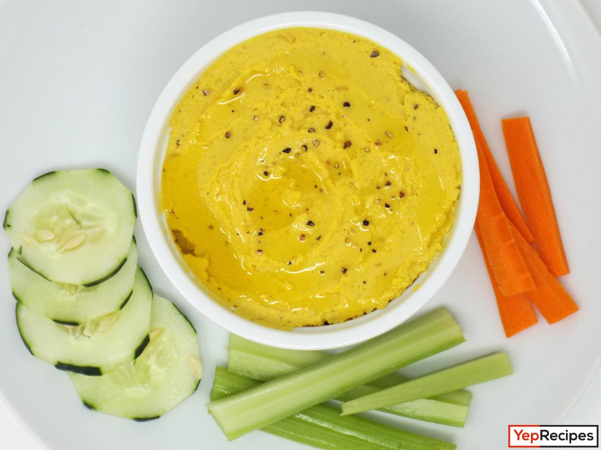Lemon and Turmeric Hummus