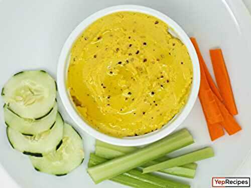 Lemon and Turmeric Hummus