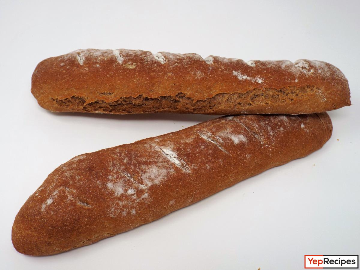 Mostly Whole Wheat Baguettes