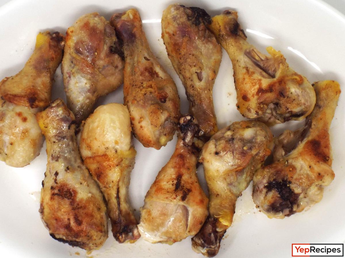 Easy Garlic Butter Baked Chicken Drumsticks