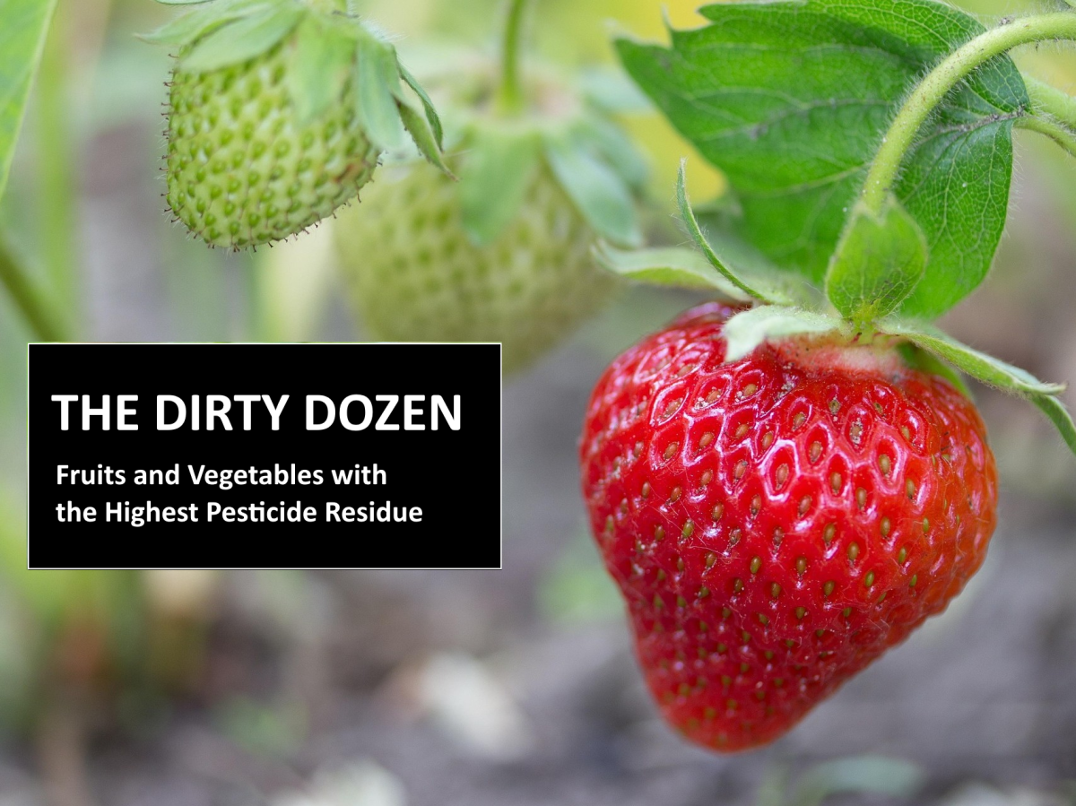 The Dirty Dozen List: Fruits and Vegetables with the Highest Pesticide Residue