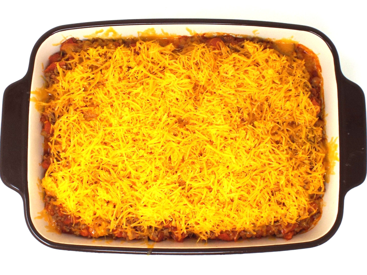 Chili Poke Cornbread Casserole