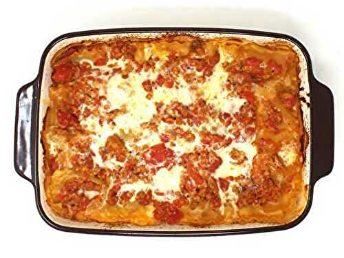 Italian Chicken Sausage Lasagna